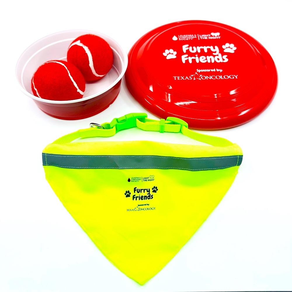 Furry Friends Dog Toy Set with Bandana